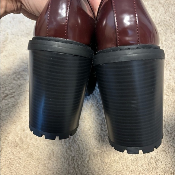 Madden Girl Kiera Oxblood shoes size 8.5 - Picture 5 of 5